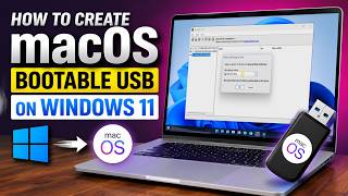 Create macOS Installer USB on Windows 11 Using TransMac