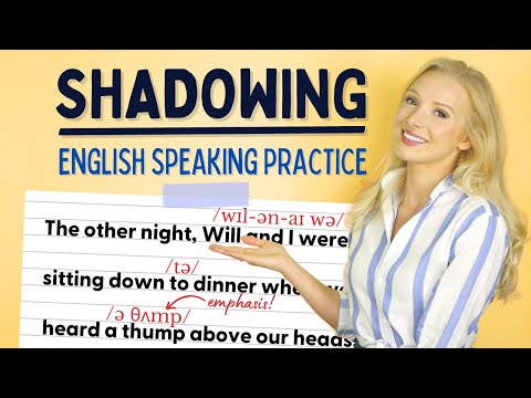 English Speaking Practice - Speak with me! (Shadowing Method)