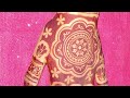 Tried meesho affordable stancil mehndi#heena#bridalmehndi#mehndi#viralvideo
