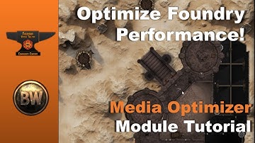 #FoundryVTT Module Tutorial: Media Optimizer by Ripper. Tile Flattener and Media Conversion Tool