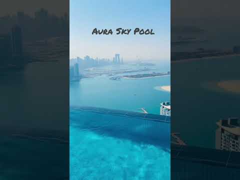 Aura Sky Pool Dubai highest 360 pool
