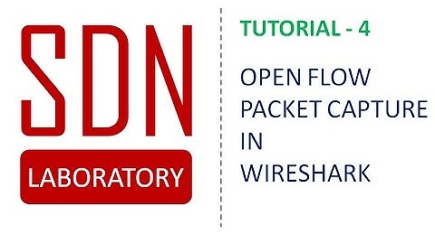 How to capture Open flow packet of mininet simulator using wireshark