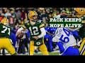 Packers Keep Hope Alive With Win vs Rams