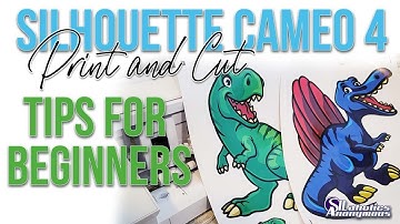How to Print and Cut with Silhouette Cameo 4 | Perfect Print and Cut Tips