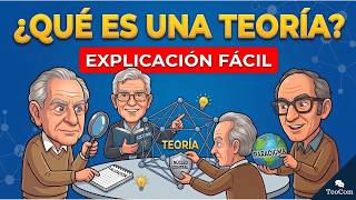 ¿Qué es una TEORÍA? Explicación fácil con 5 autores 💡