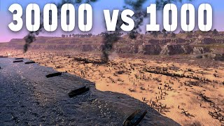 2차대전 [미군 30000 vs 1000 독일군] 노르망디 상륙작전 screenshot 1