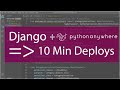 Deploying your django app on pythonanywhere  heres what to do