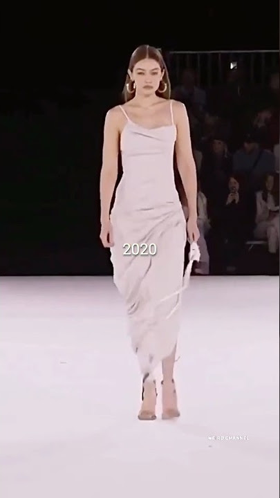 Gigi Hadid's iconic hair flip 2020 VS 2023 👑