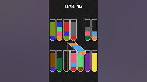 water sort puzzle - level 763