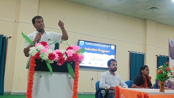 Principal Sir in Induction Program #dstte #gecsiwan