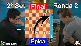 ¿Milagro?, Wesley So vs Magnus Carlsen | FINAL Champions Chess Tour | 2º Set (Ronda 2)