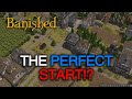 Banished  ep1  the perfect start gameplay or the perfect setup for disaster lets play banished