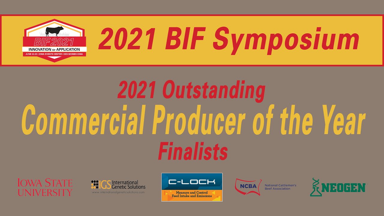 2021 BIF Commercial Producer of Year
