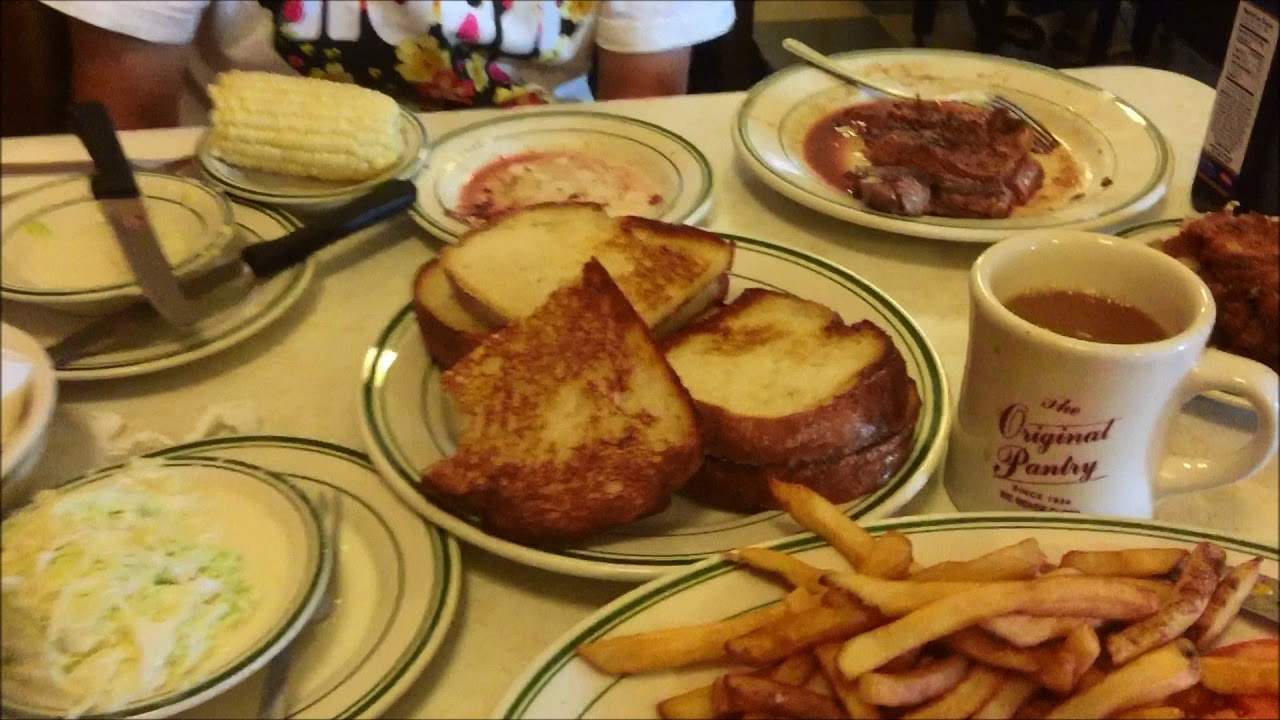 THE ORIGINAL Pantry Cafe Los Angeles - YouTube