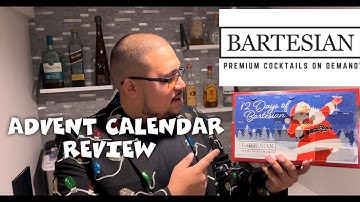 Bartesian Cocktails On Demand, 12 Days of Bartesian Advent Calendar Review, #AngelsTravelUnravel