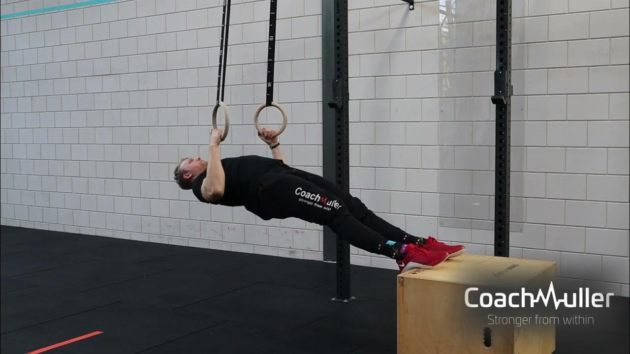 Demo Feet Elevated Ring Row YouTube