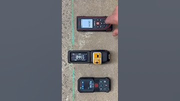 Measure up 165 ft with the click of a button