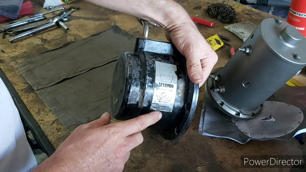 Warn M10000 gearbox strip