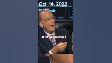 Larry Fink $4,1 biljoen in digitale wallets zou tokenized ETF