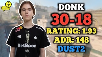 CS2 POV | DONK (30-18) FACEIT RANKED (DUST2) | VOICE COMMS