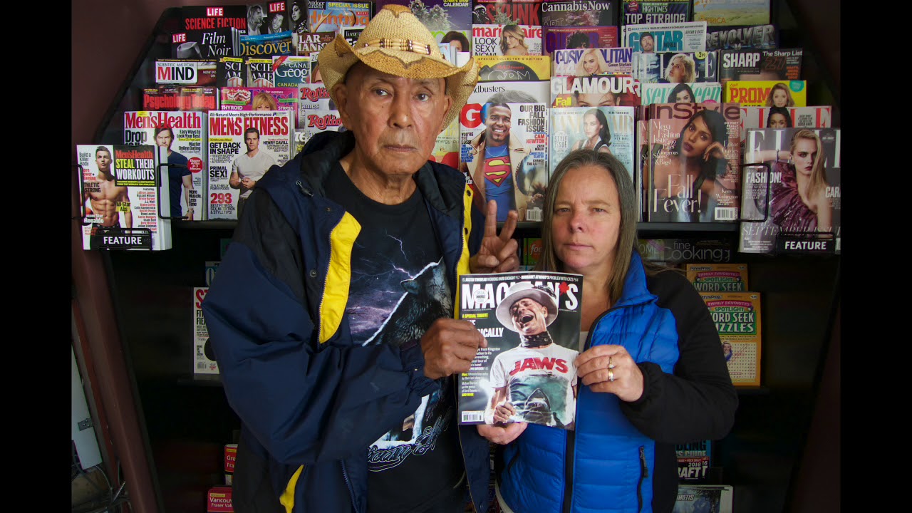 Willie Thrasher And Linda Saddleback Budget Shoes Gord Downie And 