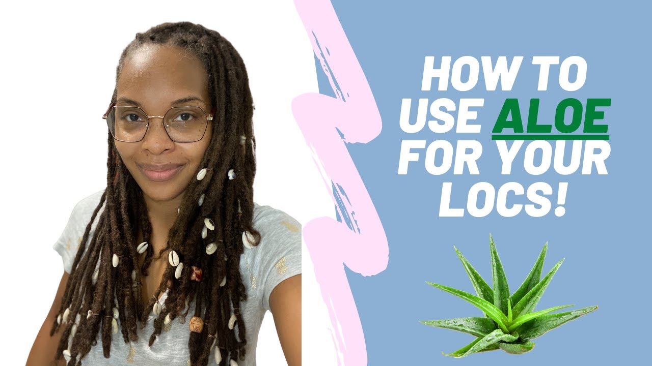 HOW TO: Using Aloe for Seborrheic Dermatitis | Natural Remedy | Locs