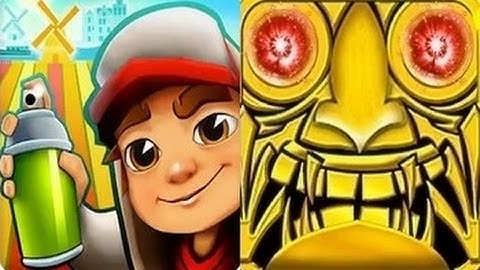 Subway run vs Temple Dungeon Endless Run