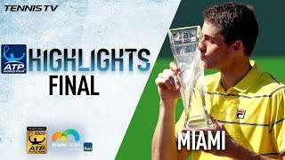 Highlights: Isner's Maiden Masters Moment Comes At Miami 2018