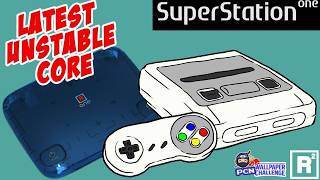 SuperStation One x SNES Core | MiSTer FPGA + Wallpaper Challenge