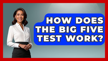 How Does The Big Five Test Work? - The Personal Growth Path