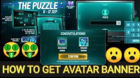 SOLVE THE MOCO PUZZLE IN A MINUTE || GARENA FREE FIRE ||