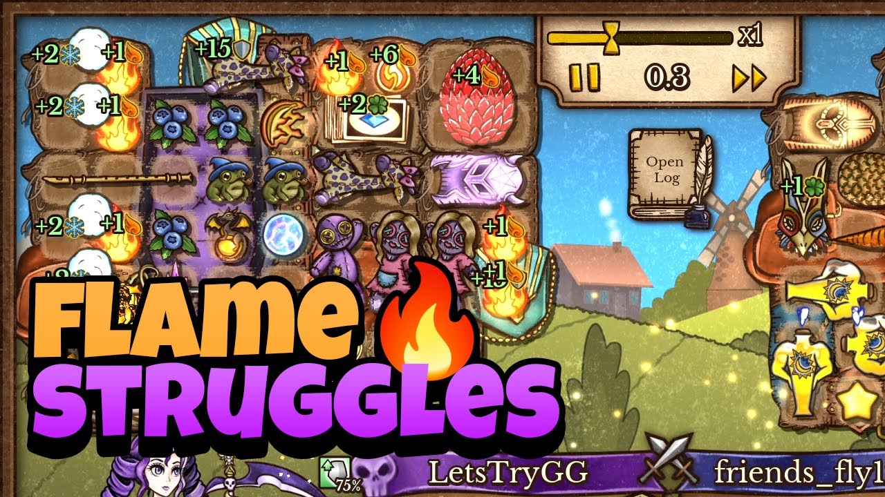 Flame Reaper Backpack Battles S5E90