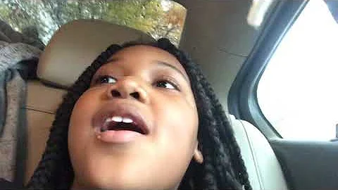 in the car