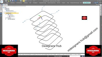 Solid Edge Helical Square Spring