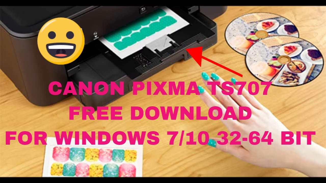 CANON PIXMA TS707 DRIVER DOWNLOAD WINDOWS 7/8/10 32-64 bit ...