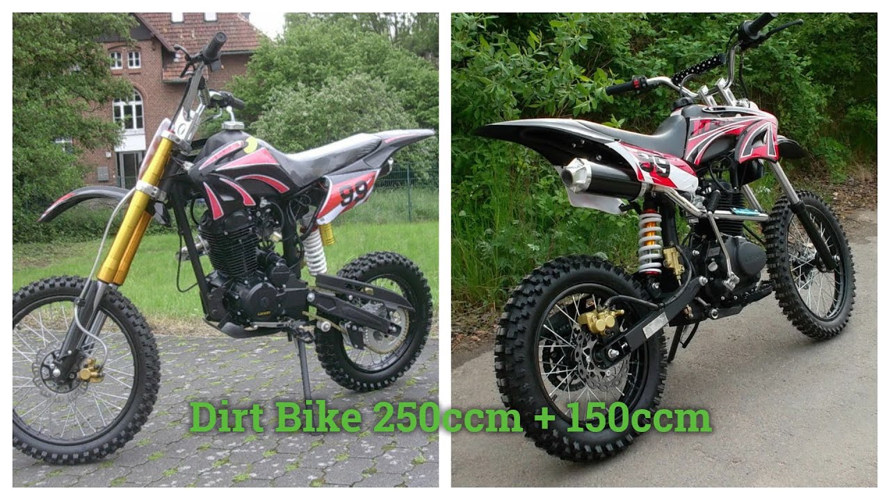 LONCIN DIRT BIKE 250 + 150ccm Vollcross│Pit Bike Welt 