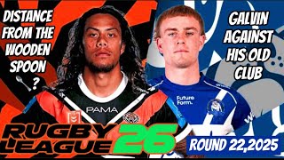 -TIGERS 🐯 V BULLDOGS-🐶-Round 22, 2025 Telstra Premiership- RUGBY LEAGUE 26 SIMULATION- HIGHLIGHTS