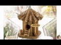 Gifts & Decor Bed and Breakfast Hanging Wooden Garden Bird House Gifts & Decor Bed and Breakfast Hanging Wooden Garden Bird House