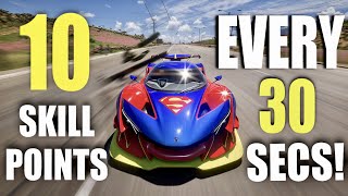 10 SKILL POINTS EVERY 30 SECONDS! Fastest Forza Horizon 5 AFK money farm