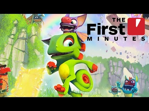 The First 15 Minutes of Yooka-Laylee Gameplay