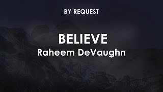 Believe | Raheem DeVaughn