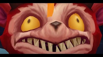 I put FNAF Ambience over cursed LoL images