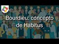 Bourdieu y el concepto de Habitus - Sociología - Educatina