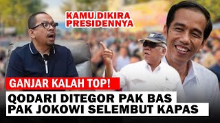 Cerita M. Qodari ditegor Pak Bas ikut blusukan, Kaget dgn stamina Presiden Jokowi, Ganjar kalah TOP