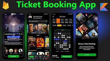 Ticket Booking app Android Studio Project (Firebase & Kotlin)