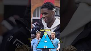 'CHANGE MY ANSWER!' 😭 Is DE BRUYNE the BEST PREMIER LEAGUE midfielder ever? #shorts #football