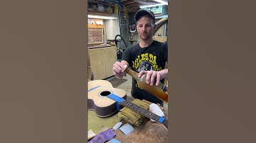 Day 4  progress report from the O’Brien Guitars workshop