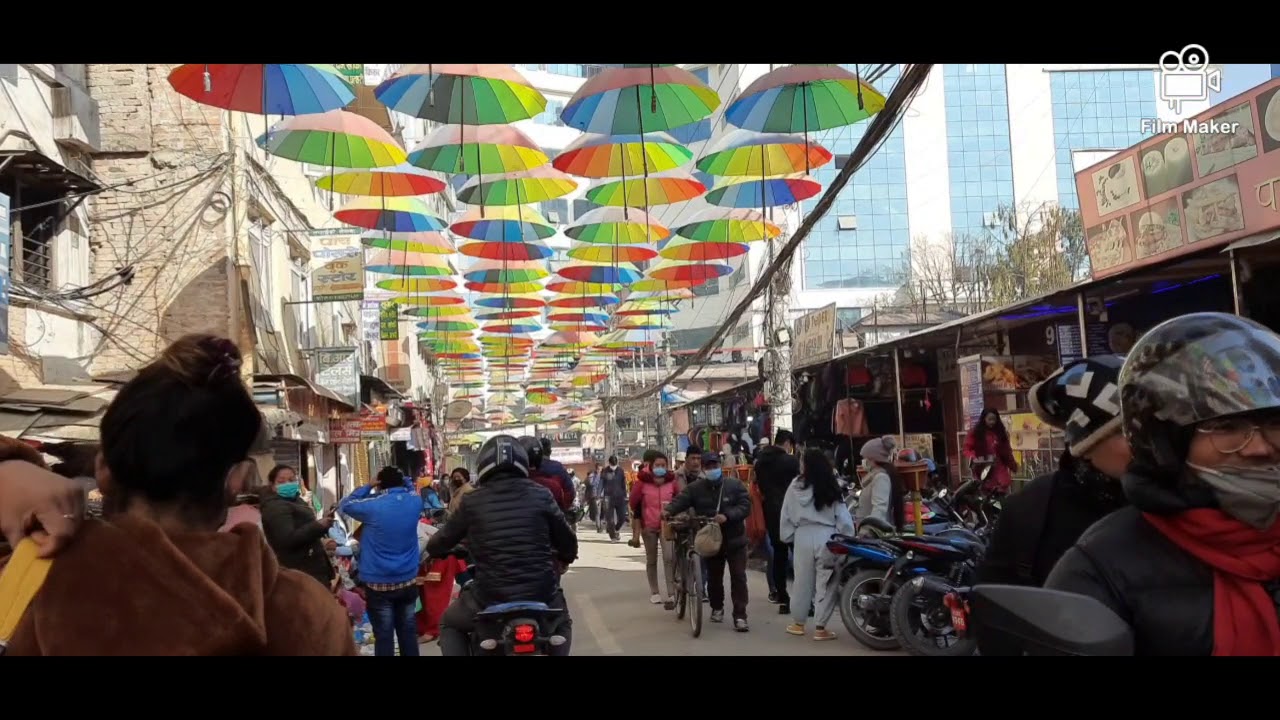 umbrella street, Kathmandu YouTube