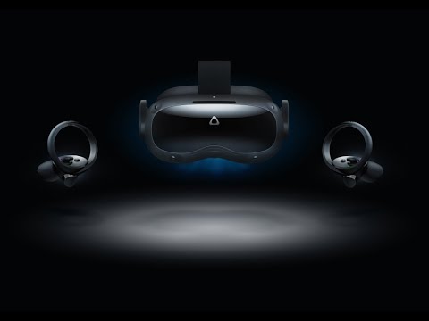VIVE Focus 3 - Headset and Controllers - YouTube