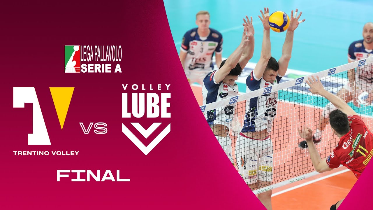 Trentino vs Lube Highlights SuperLega Final